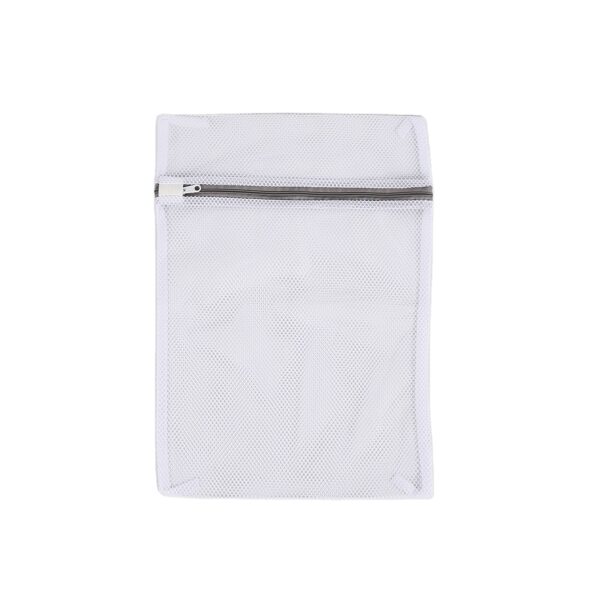 Customize travel white reusable small underwear washing zip mesh laundry bag