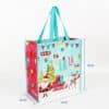 Eco friendly personalized reusable gift pp woven laminated tote shopping bags