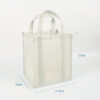 China high quality blanks white non woven shopping tote bag