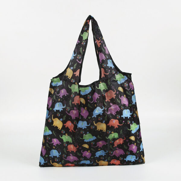 Eco friendly fashion 190T PET  foldable gift tote bag