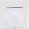 Hot selling wholesale custom white personalized mesh laundry service bag
