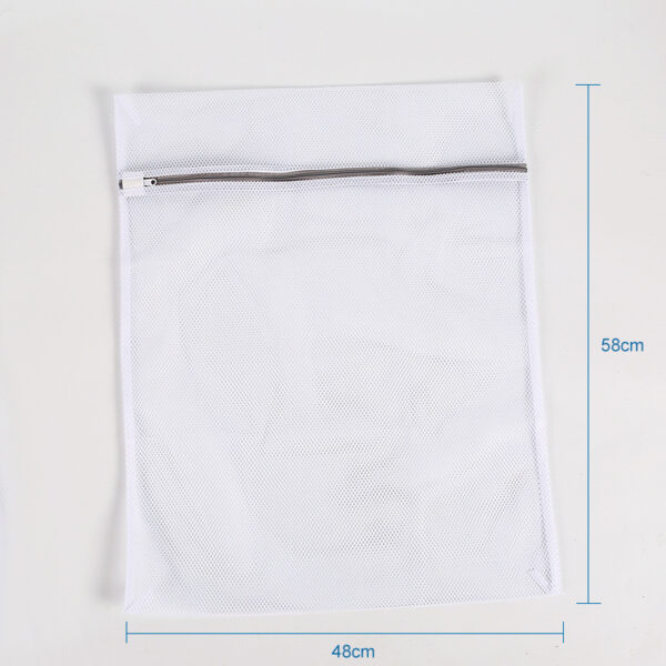 Hot selling wholesale custom white personalized mesh laundry service bag - Image 2