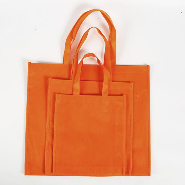 Custom reusable eco friendly handled shopping tote rpet bag - Image 2