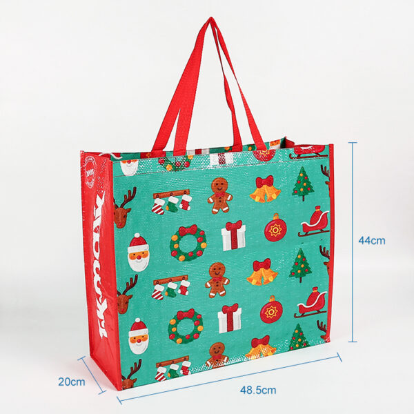 Wholesale eco friendly PP woven multifunction portable shopping bag - Image 2