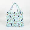 Waterproof reusable foldable flower extra large reusable tote bag