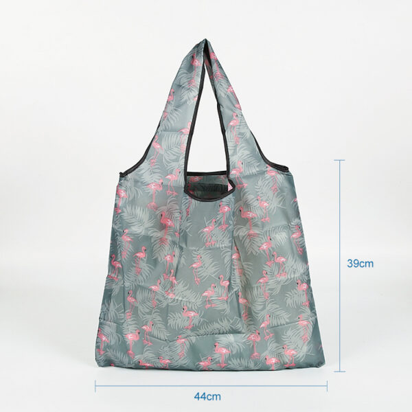 Fashion custom printing 190T PET waterproof foldable travel bag - Image 3