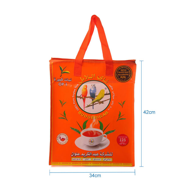 Customized RPP 100% recycled fabric non woven packaging shopping carrier bag - Image 2