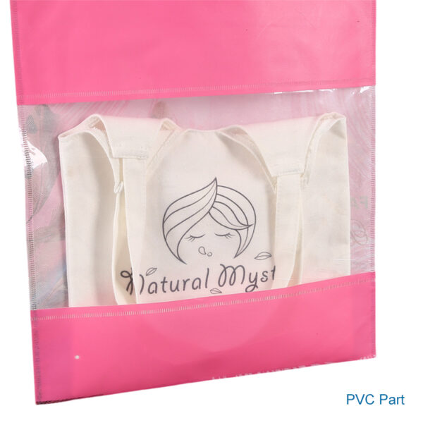 Custom wholesale pink reusable pp non woven beach tote bag - Image 5
