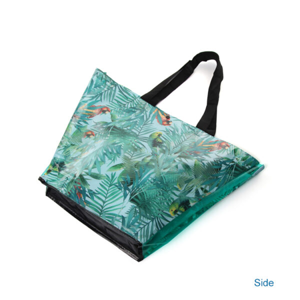 BSCI custom outdoor fashion eco friendly pp non woven shopping beach tote bag - Image 3