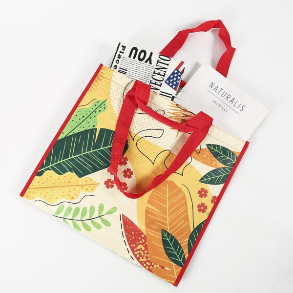 Wholesale tote eco friendly reusable woven bag - Image 3